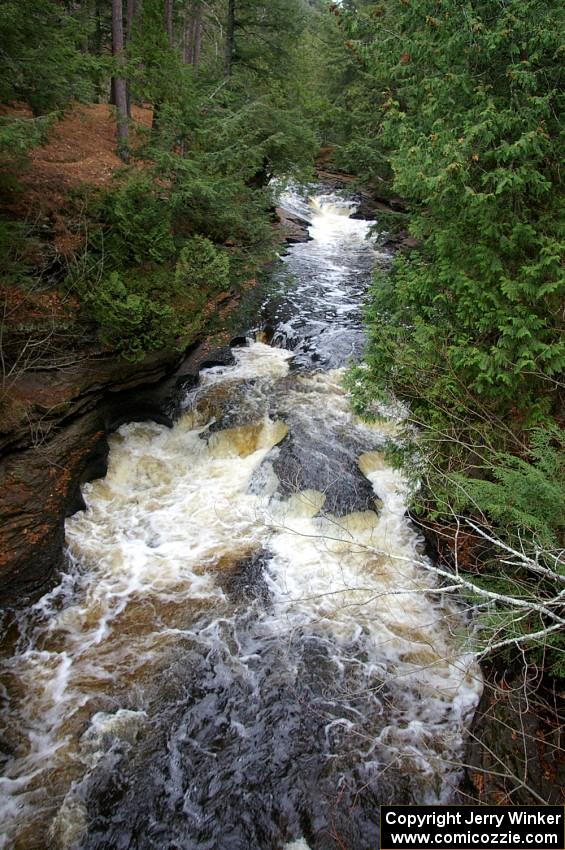 Unnamed Falls of the Presque Isle River