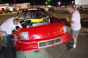 Bill Collins’ Chevy after the race