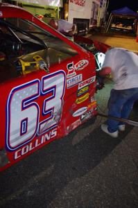 Bill Collins’ Chevy after the race