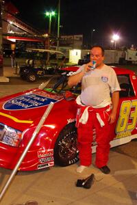 Andy Jirik’s Chevy after the race