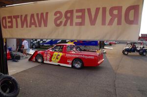 The Interstate Truck Driving Team paddock area