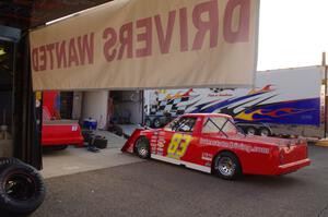 The Interstate Truck Driving Team paddock area