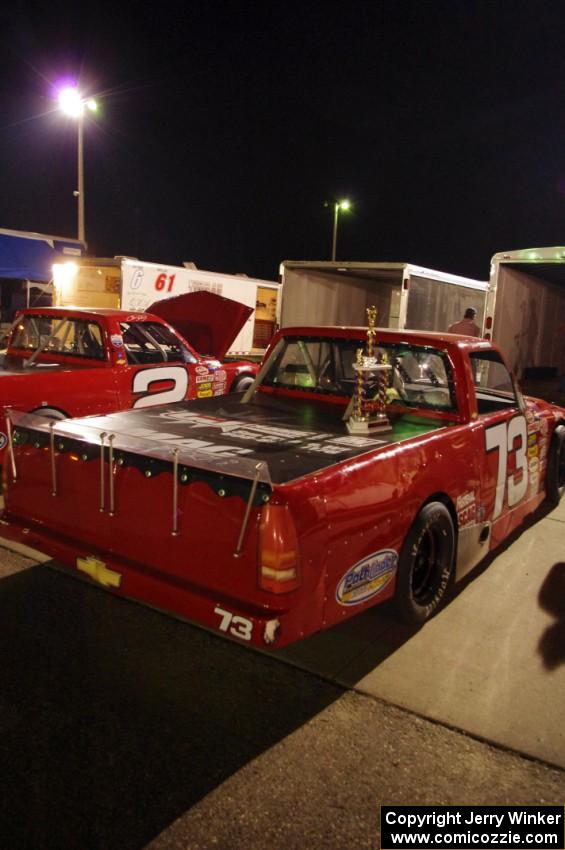 Jerry Wood’s Chevy and Ty Majeski’s Chevy