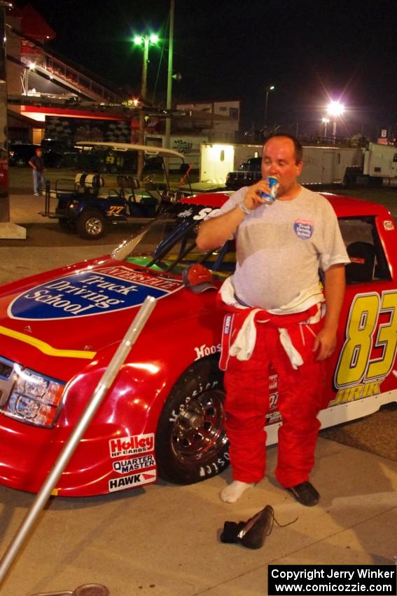 Andy Jirik’s Chevy after the race