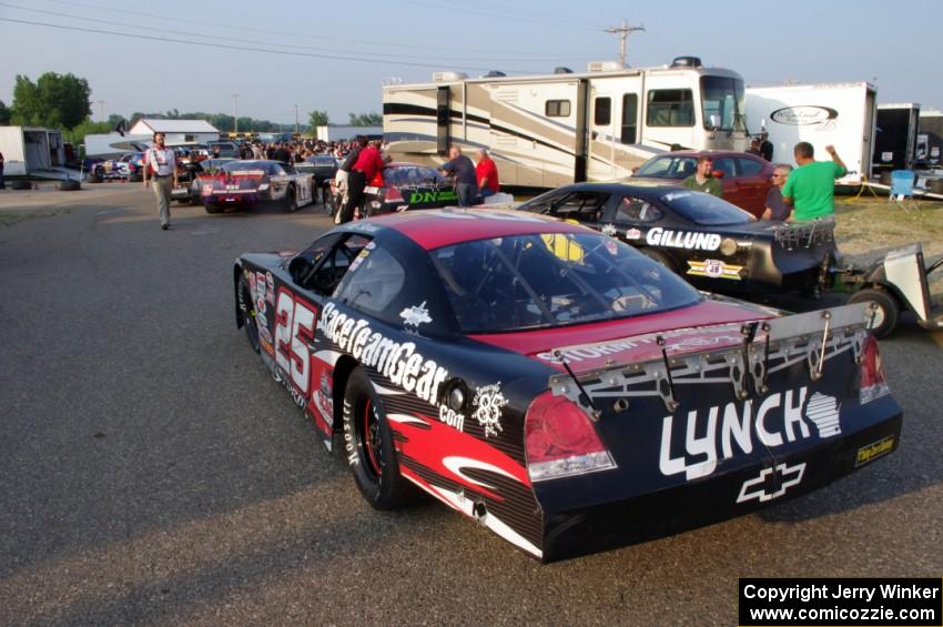 Jeff Storm on the pre-grid