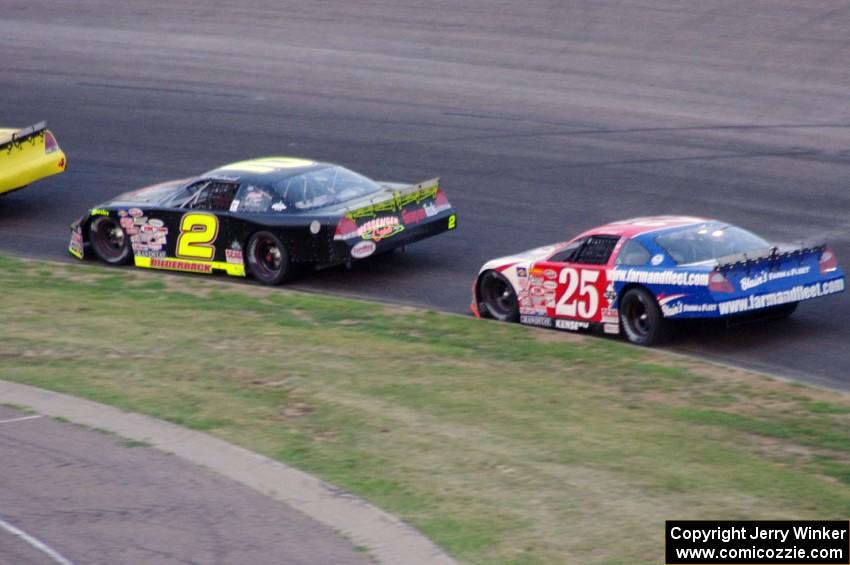 Michael Bilderback and Ross Kenseth