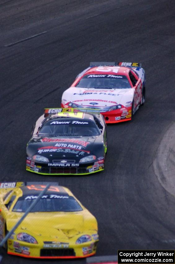 Thor Anderson, Michael Bilderback and Ross Kenseth