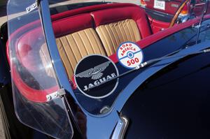 Jaguar XK120 detail