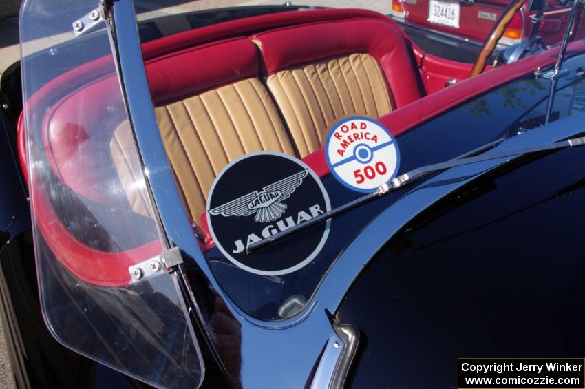 Jaguar XK120 detail