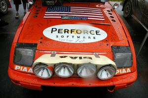 The Andrew Havas / John Dillon Mazda RX-7 at parc expose.