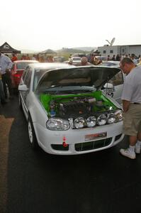 The Justin Wollerman / Brian Scott VW R32 at Parc Expose.