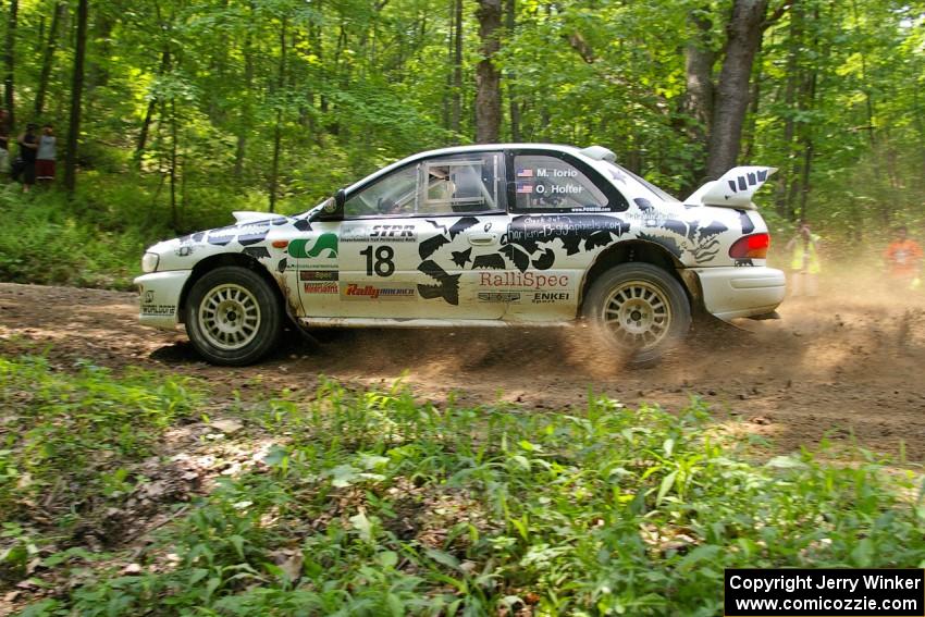 The Matt Iorio / Ole Holter Subaru Impreza looked fast all weekend and tried for a repeat of their 2006 STPR victory.