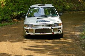 Henry Krolikowski / Cindy Krolikowski ran the morning regional only in their Subaru WRX.