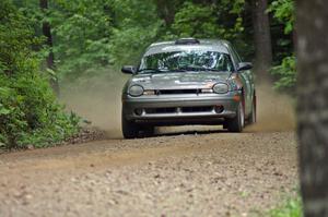 The Colin Bombara / Rob Pantzer Dodge Neon ran near the top of the Group 2 chart all day.