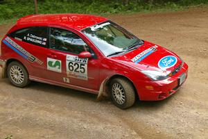 Richard Spaulding / Arron Dabrowski Ford Focus on SS3.