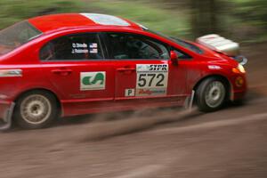 James Robinson / Dave Shindle Honda Civic Si on SS6.