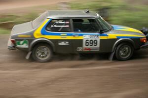 Luke Sorenson / John Iden SAAB 99 on SS6.