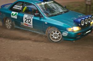 Patrick Cournane / Damien Treanor Subaru Impeza on SS6.