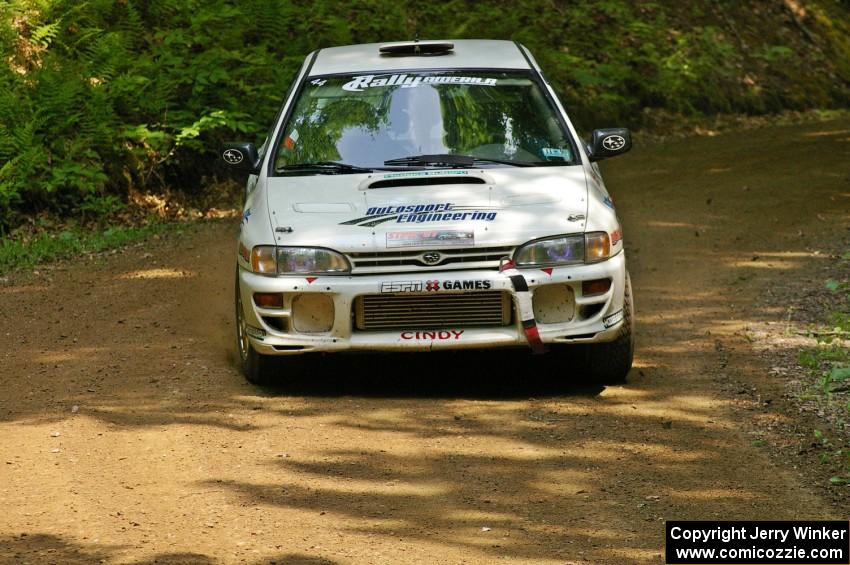 Henry Krolikowski / Cindy Krolikowski ran the morning regional only in their Subaru WRX.