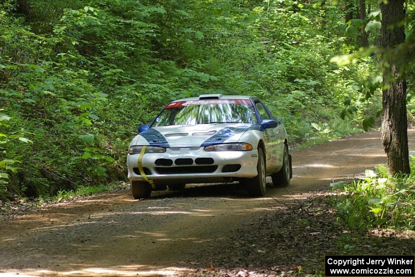 Paul Ritchie / Drew Ritchie Mitsubishi Eclipse on SS3.