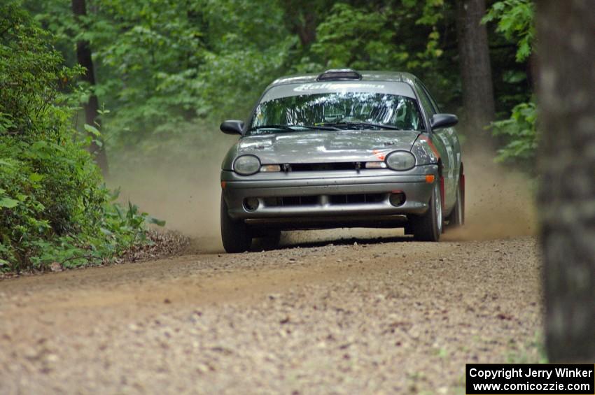 The Colin Bombara / Rob Pantzer Dodge Neon ran near the top of the Group 2 chart all day.