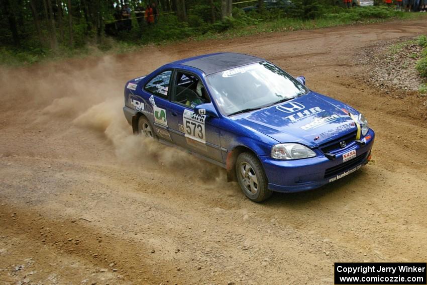 Justin Chiodo / Adam Wangerin Honda Civic Si on SS3.