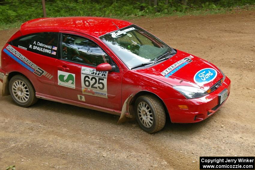 Richard Spaulding / Arron Dabrowski Ford Focus on SS3.