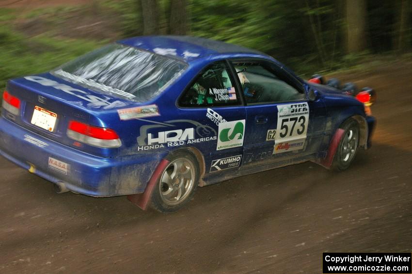 Justin Chiodo / Adam Wangerin Honda Civic Si on SS6.