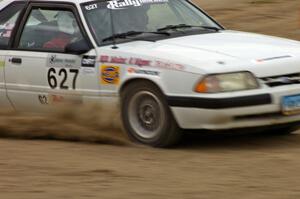 Bob LaFavor / Derek Beyer Ford Mustang on SS1 (1).