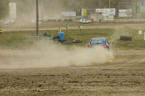 Dmitri Kishkarev / Hugh Hutchinson Mitsubishi Lancer Evo IV on SS1.