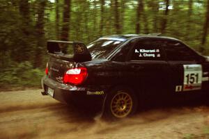 Josh Chang / Alex Kihurani Subaru WRX STi on SS2.