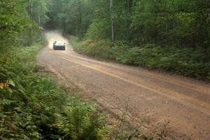 Jaroslaw Sozanski / Ben Slocum Subaru Impreza at a straight on SS2.