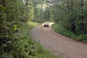 Chad Eixenberger / Jay Luikart VW Golf on SS2.