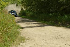 Travis Pastrana / Christian Edstrom Subaru WRX STi on SS9 (1).