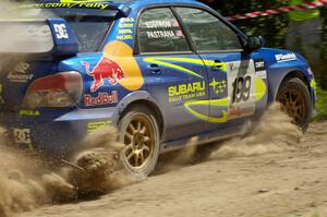 Travis Pastrana / Christian Edstrom Subaru WRX STi on SS9 (2).