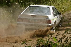 Bob LaFavor / Derek Beyer Ford Mustang on SS9 (2).