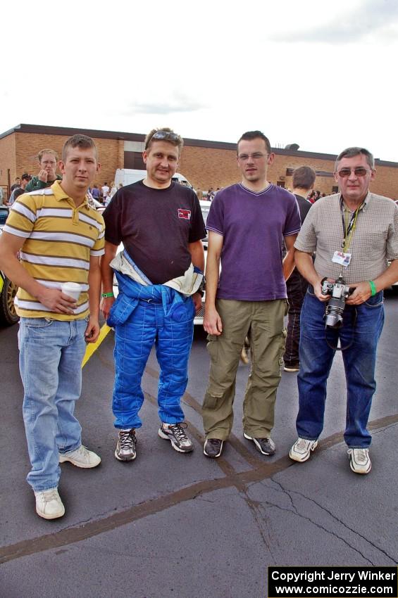 The Polish Rally Group from Chicago was again present at Ojibwe this year.