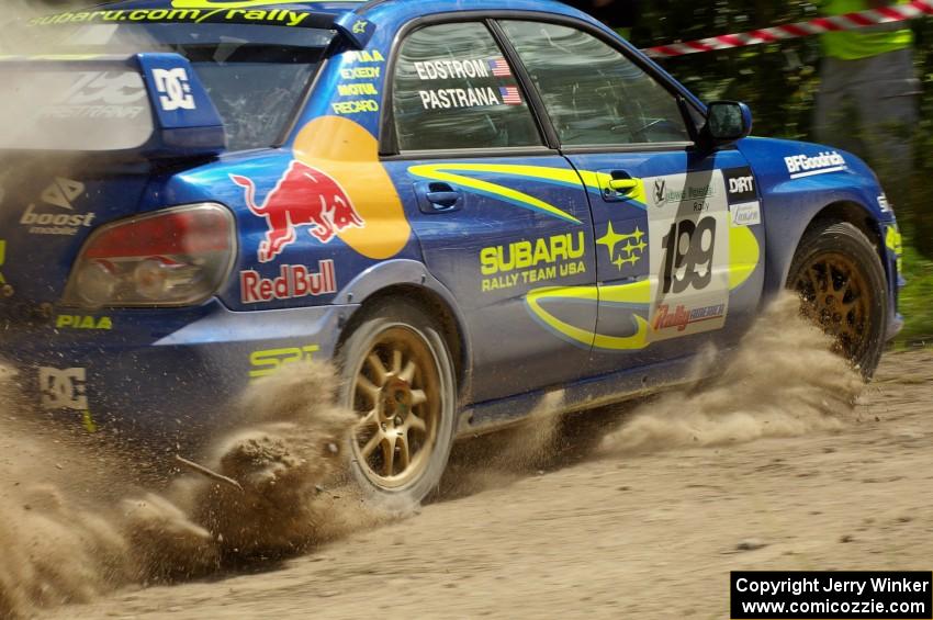 Travis Pastrana / Christian Edstrom Subaru WRX STi on SS9 (2).