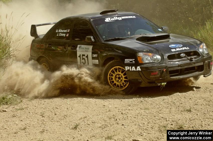 Josh Chang / Alex Kihurani Subaru WRX STi on SS9.