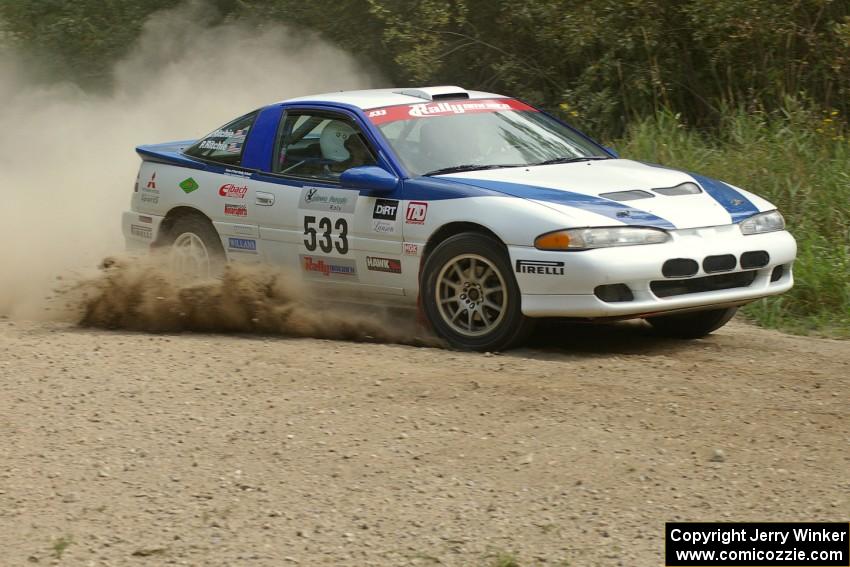 Paul Ritchie / Drew Ritchie Mitsubishi Eclipse GSX on SS9 (1).