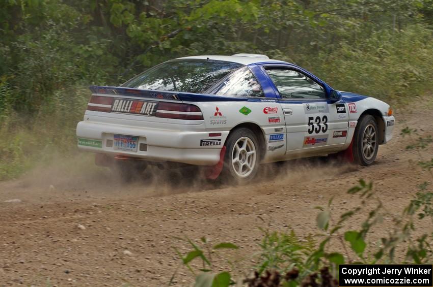 Paul Ritchie / Drew Ritchie Mitsubishi Eclipse GSX on SS9 (2).