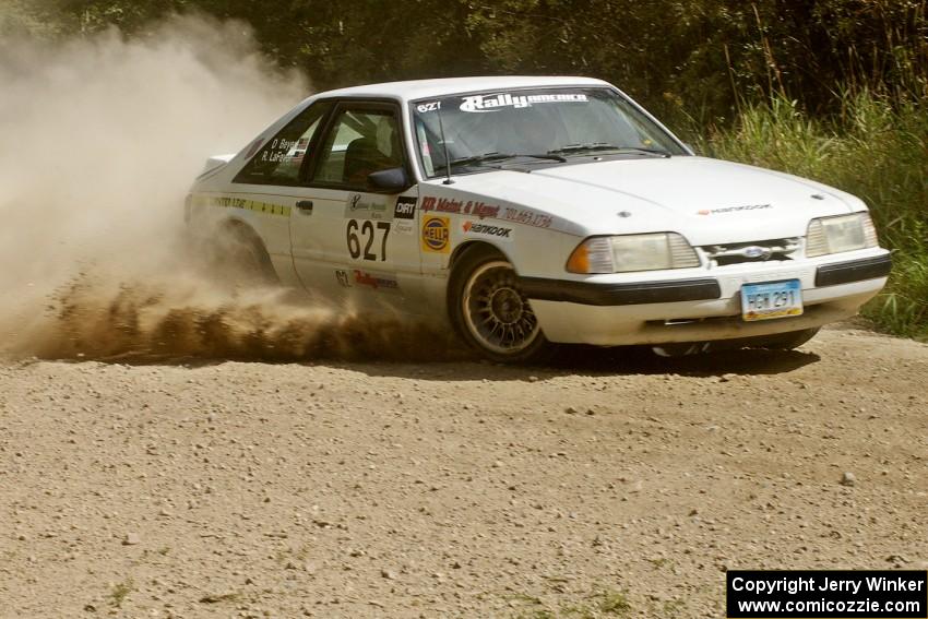 Bob LaFavor / Derek Beyer Ford Mustang on SS9 (1).