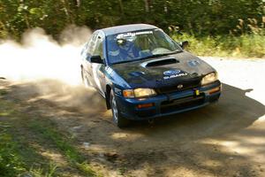 Don Kennedy / Matt Kennedy Subaru Impreza on SS12.