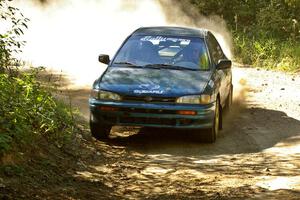 Martin Mennig / Ryan Schnell Subaru Impreza on SS12.