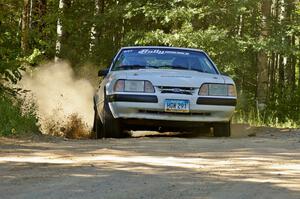 Bob LaFavor / Derek Beyer Ford Mustang on SS12.