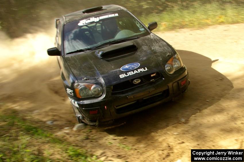 Josh Chang / Alex Kihurani Subaru WRX STi on SS12.