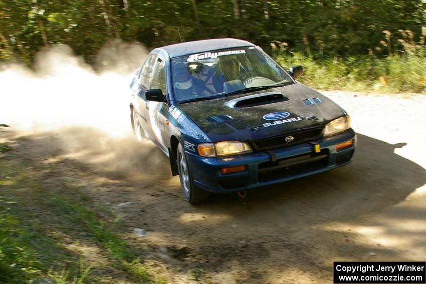 Don Kennedy / Matt Kennedy Subaru Impreza on SS12.