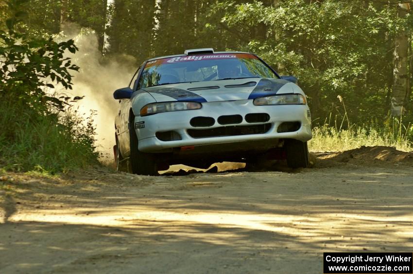 Paul Ritchie / Drew Ritchie Mitsubishi Eclipse GSX on SS12.