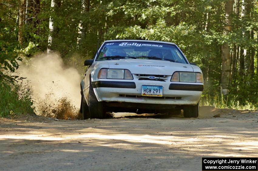 Bob LaFavor / Derek Beyer Ford Mustang on SS12.