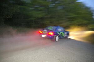 Heath Nunnemacher / Heidi Nunnemacher Subaru WRX on SS15.